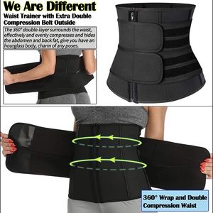 Neoprene Sauna Waist Trainer Corset Sweat Belt